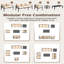 7 Seats Modern Outdoor Furniture With Coffee Table & Side Table-1626573704