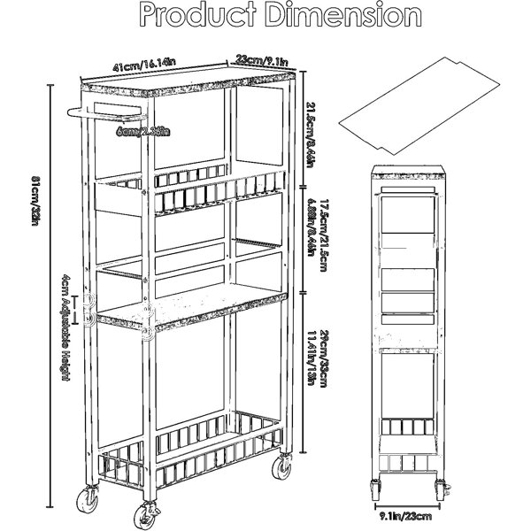 Dimensions du produit