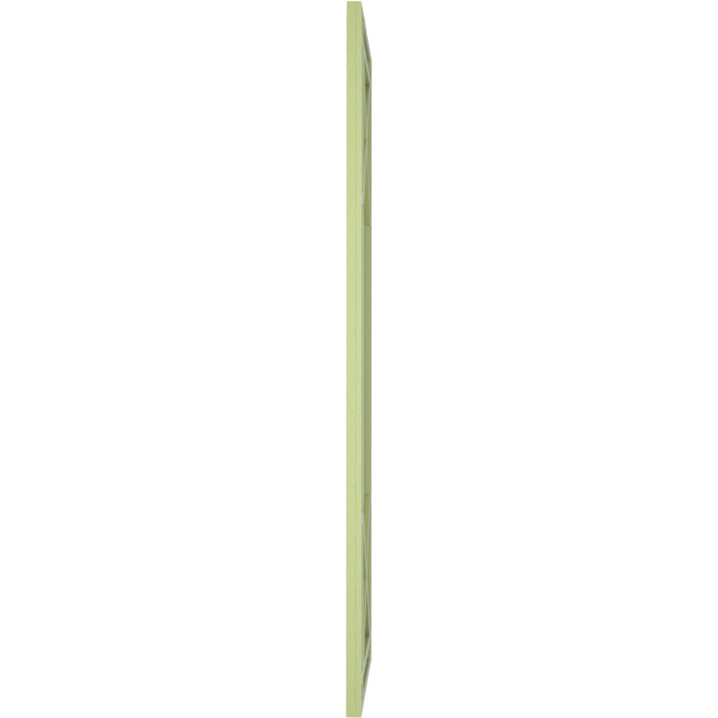 Volets en PVC True Fit, Vert mousse, 27", 15"