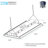 Dimmable Rectangle High Bay Ceiling Light-44461589