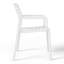 Chaise de salle à manger d'extérieur empilable (ensemble de 4)-1175652230