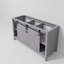 Meuble-lavabo double l 60 po x P 22 po Marsyas-158598086