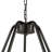 5 - Light Dimmable Wagon Wheel Chandelier
