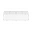 Buffet viennois de 62 po en blanc
