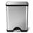 simplehuman 50 Liter / 13.0 Gallon Rectangular Kitchen Step Trash Can, Brushed Stainless Steel