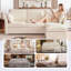 Canapé modulaire réversible avec repose-pieds 4 pièces Sarang-1957055357