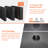 33" Gunmetal Black Topmount Kitchen Sink, 16 Gauge Stainless Steel Single Bowl Kitchen Sink W/ Kitchen Faucet