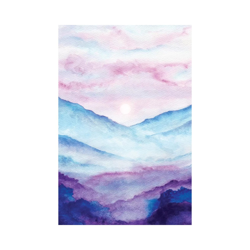 Abstract Nature IV by Marco Gonzalez - Wrapped Canvas Painting, 20.32 cm H x 30.48 cm W