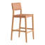 Tabouret de bar Mizuya brun