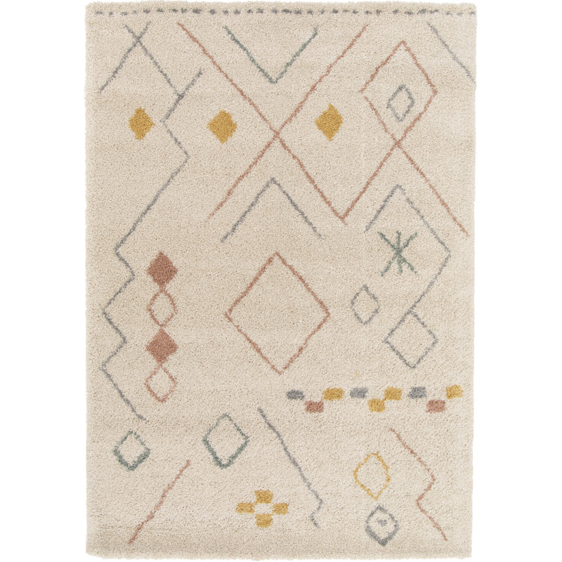 Barretti Moroccan Shag Area Rug, Rectangle 200 x 290cm