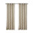 Fretwork Print Grommet Top Window Curtain Panel(Only 1 Pc Panel)-1303234409