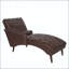 Chaise longue avec accoudoirs et coussins en bois massif-1729617065