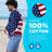 Jesup American Flag Beach Towel | 100% Cotton Patriotic Stars and Stripes 30"x60"