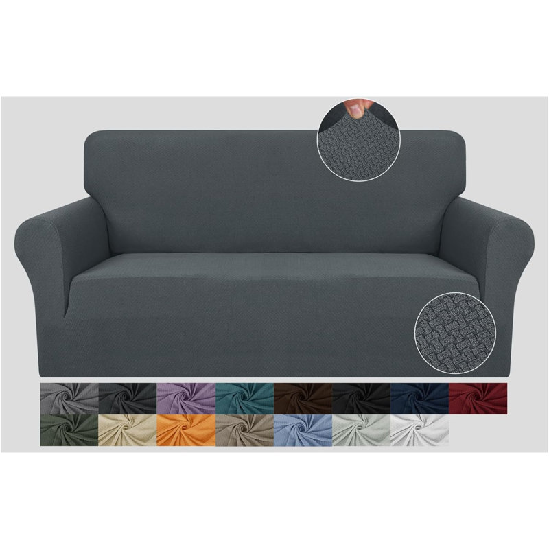 Housse de causeuse en jacquard super extensible 1 pièce Super Stretch