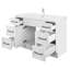 Ensemble de meuble-lavabo simple Manhattan-117042953-117042954-118914671