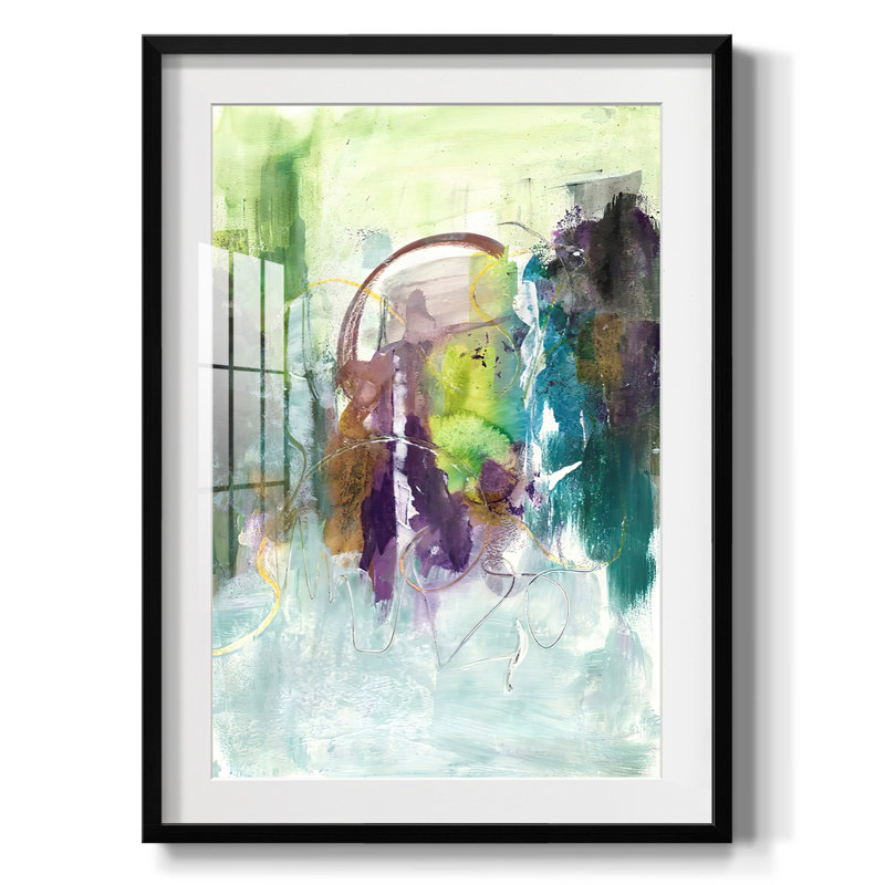 «Moving On I», impression encadrée, H 25,5 po x l 17,5 po, Noir