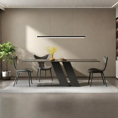 Simple and modern creative dining table