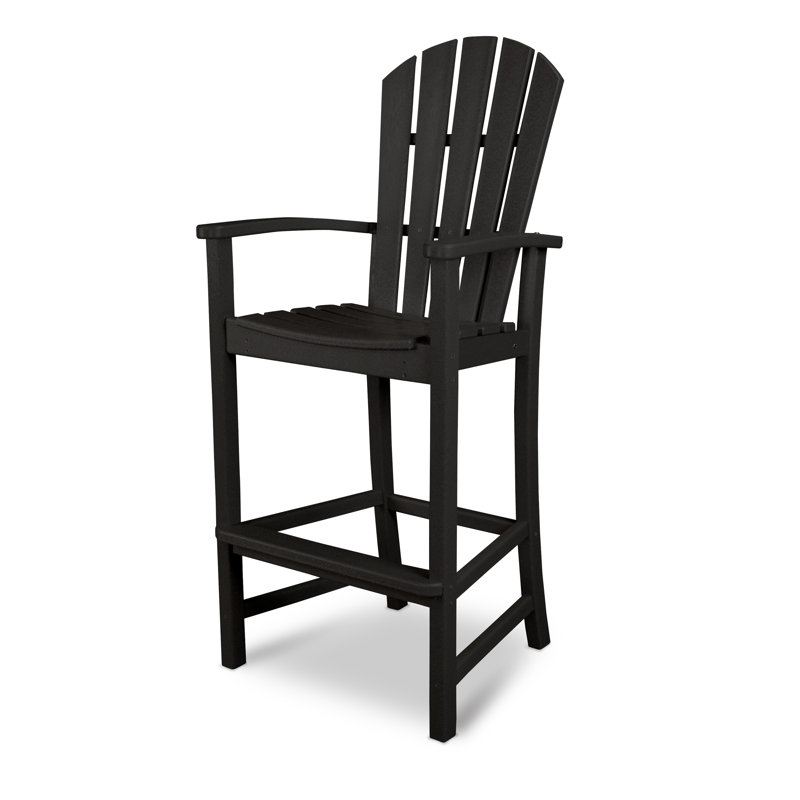 Chaise de bar POLYWOOD Palm Coast, Noir