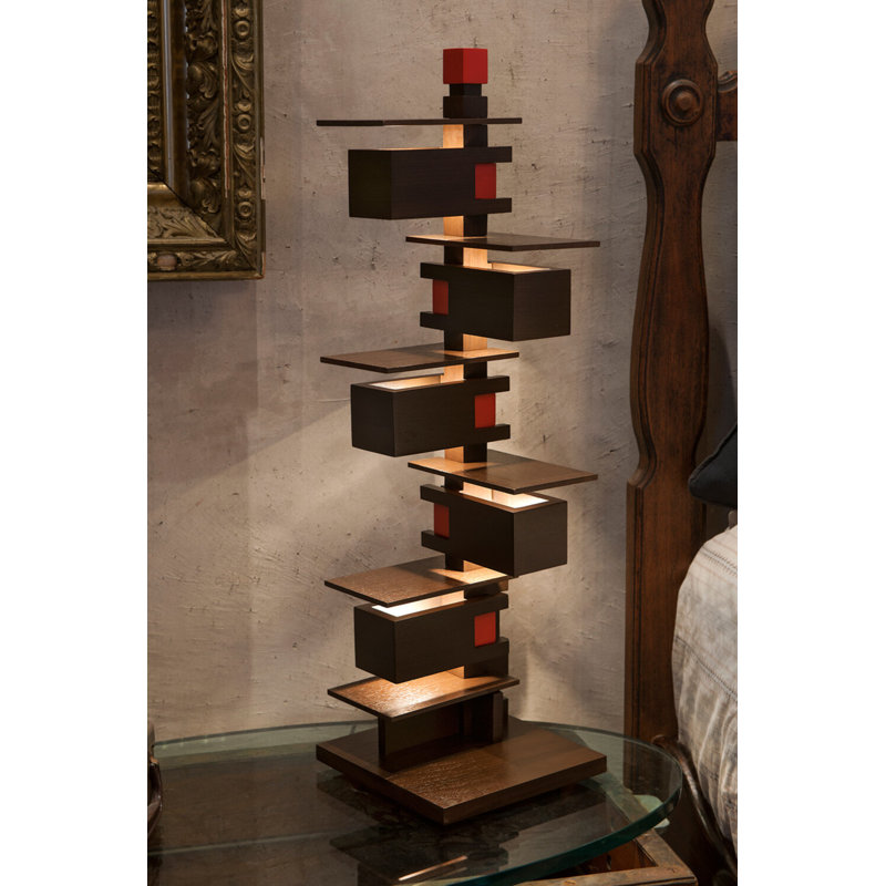 Taliesin Table Lamp, Walnut