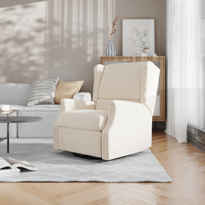 Fauteuil inclinable et oscillant manuel oscillant avec pivot à 360 ° Jillean
