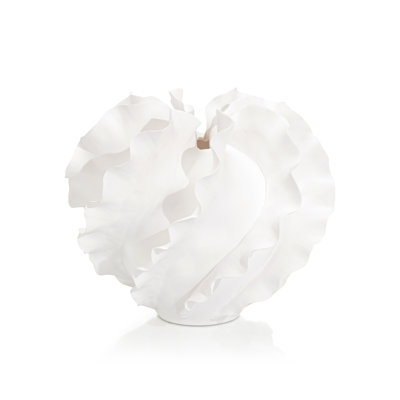 Petit vase Flirren, blanc