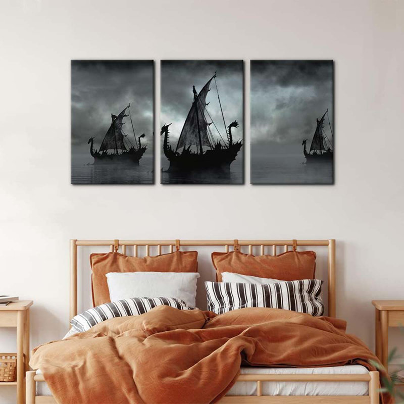 3 Piece Wrapped Canvas Print