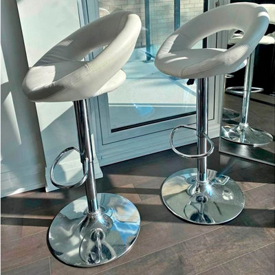 Paul faux Leather Stool