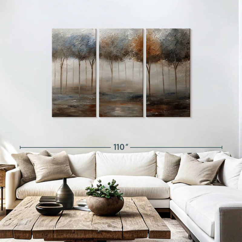Avery The Silver Pond, 48" H x 74" W
