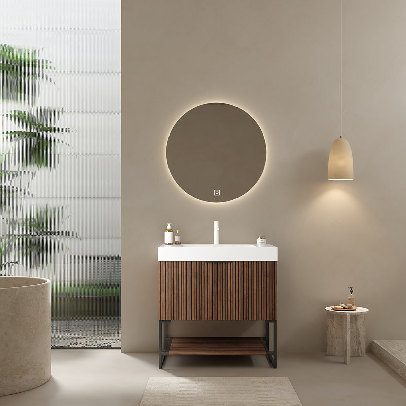 Meuble-lavabo avec lavabo, meuble-lavabo YOLAN, 30"