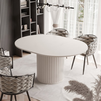 Rushad Extendable Round Dining Table