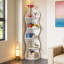174cm H x 39.9cm W Corner Bookcase