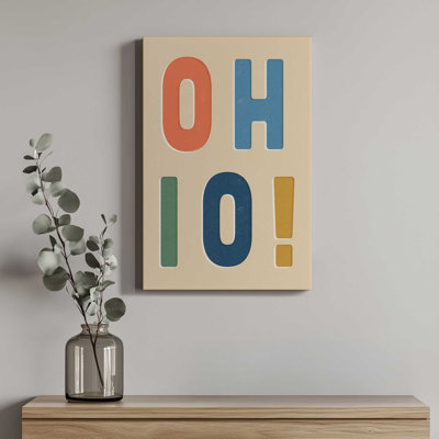 OHIO! by Deny Designs Art Print