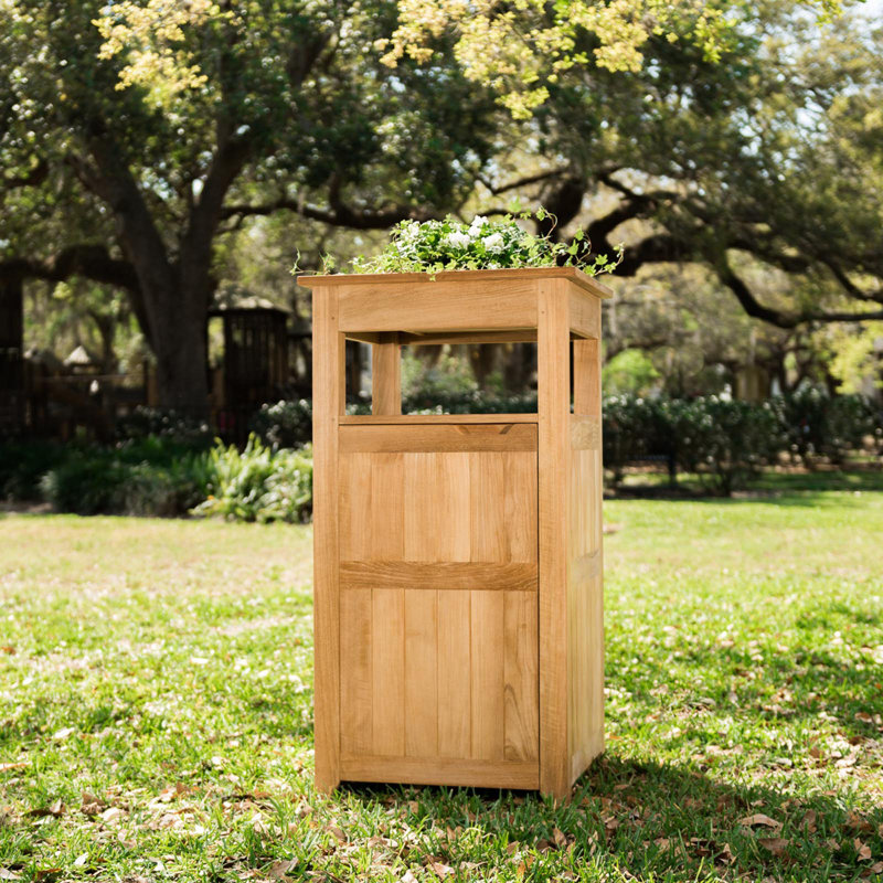 36 Gallons Outdoor Trash/Recycling Bins