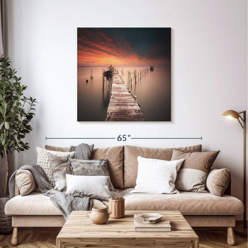 Aletra Sunset At Comporta Dock, 39" H x 39" W