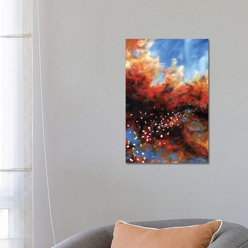 Explosion In The Sky by Christopher Lyter - Wrapped Canvas Painting, 66.04cm H x 66.04cm W