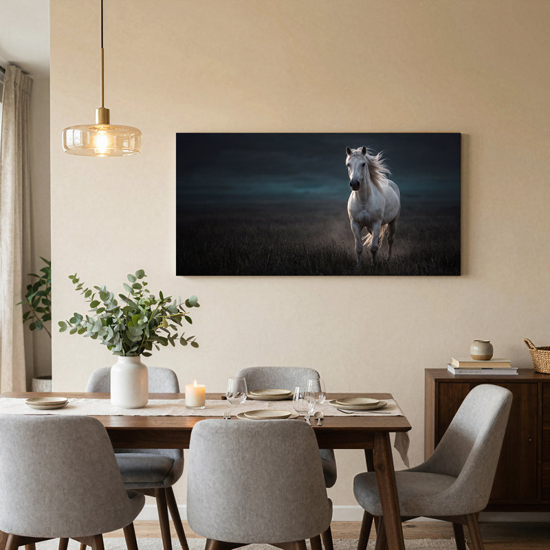 Art mural sur toile fond blanc foncé, L 40 po x H 20 po