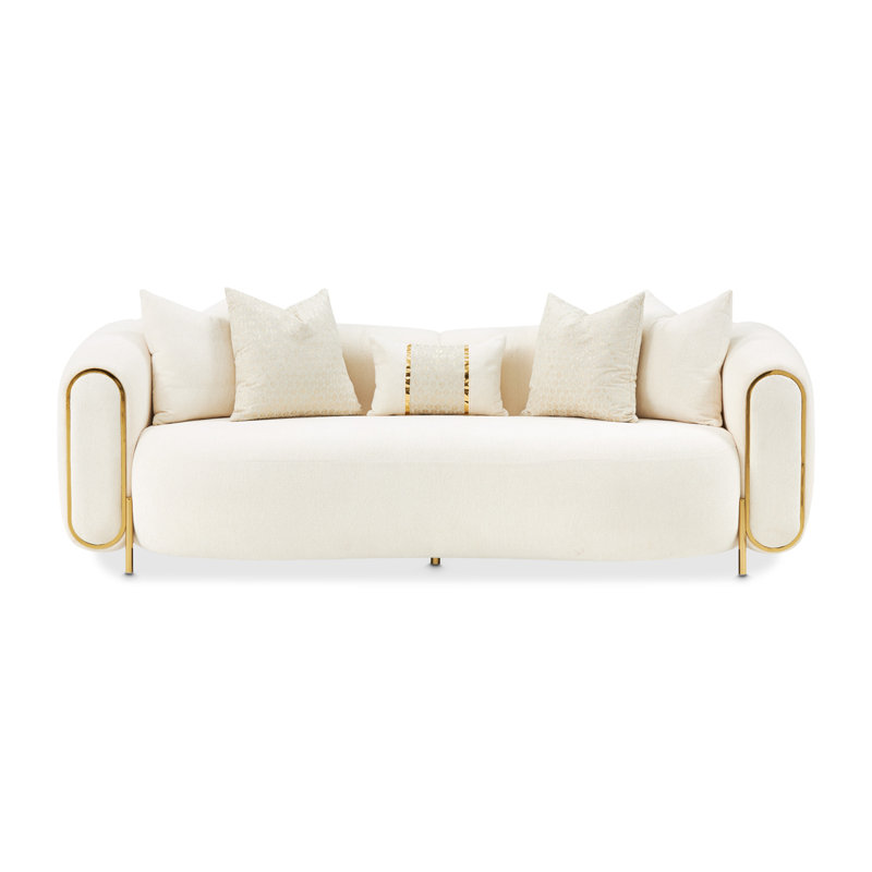 Sassani Sofa, 31" H x 100" W x 38.5" D