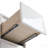 12" Bathroom Side Cabinet, 2-Soft Close Drawer, Float Mounting Design, Glossy White,(Kd-Packing)