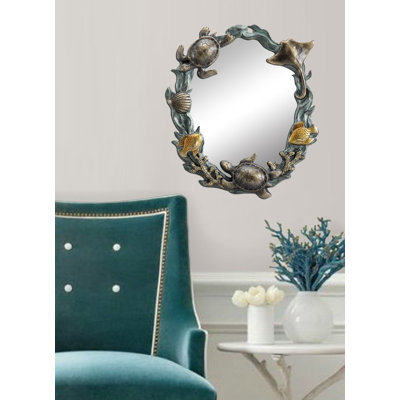 Miroir mural Turtles and Sealife