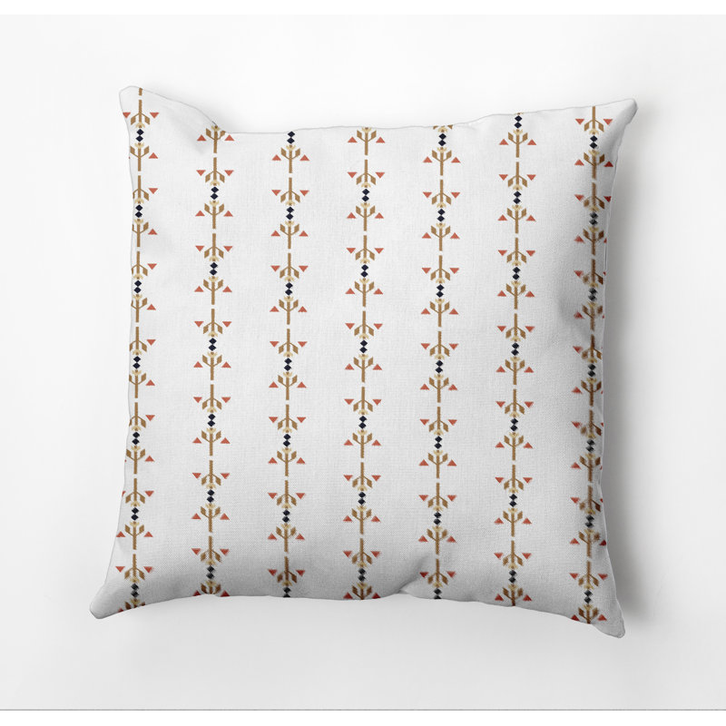 Coussin Happy Hippy, 18 po x 18 po, Taupe