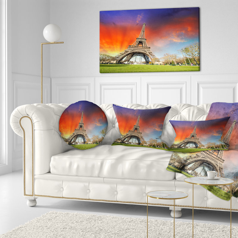 Landscape Reversible Throw Pillow