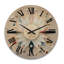 Horloge murale surdimensionnée en bois-1526712183