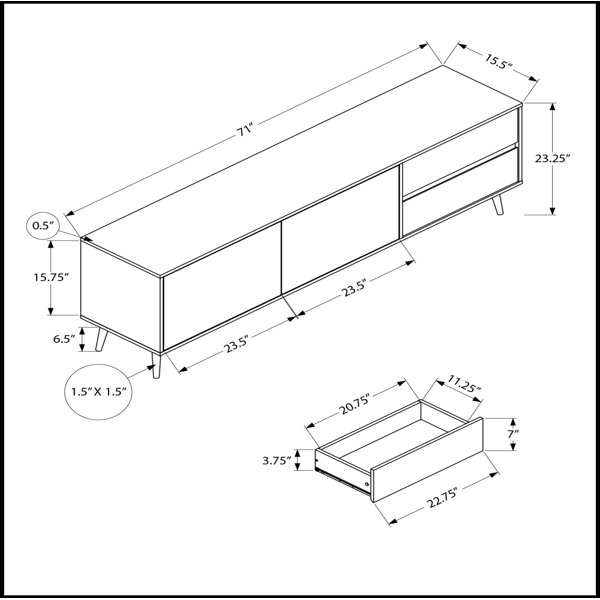 Dimensions du produit
