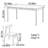 Simple Cherry Wood Drawer Storage Dining Table Set-107125436