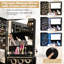 Jewellery Cabinet with Mirror Jewelry Armoire-93548331
