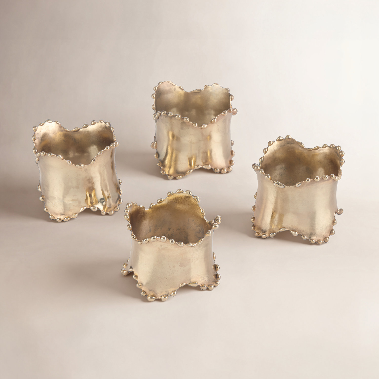 Brass Napkin Ring, Gold