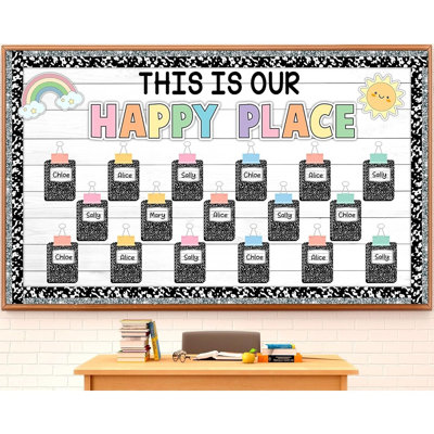Ensemble de décorations pour tableau de bienvenue Welcome Back To School