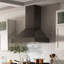 Hotte murale en acier inoxydable à conduit noir ZLINE 48 po (BS655N-48)