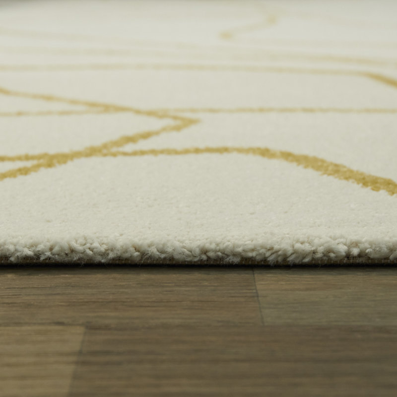 Abstract Area Rug, Rectangle 160 x 213 cm