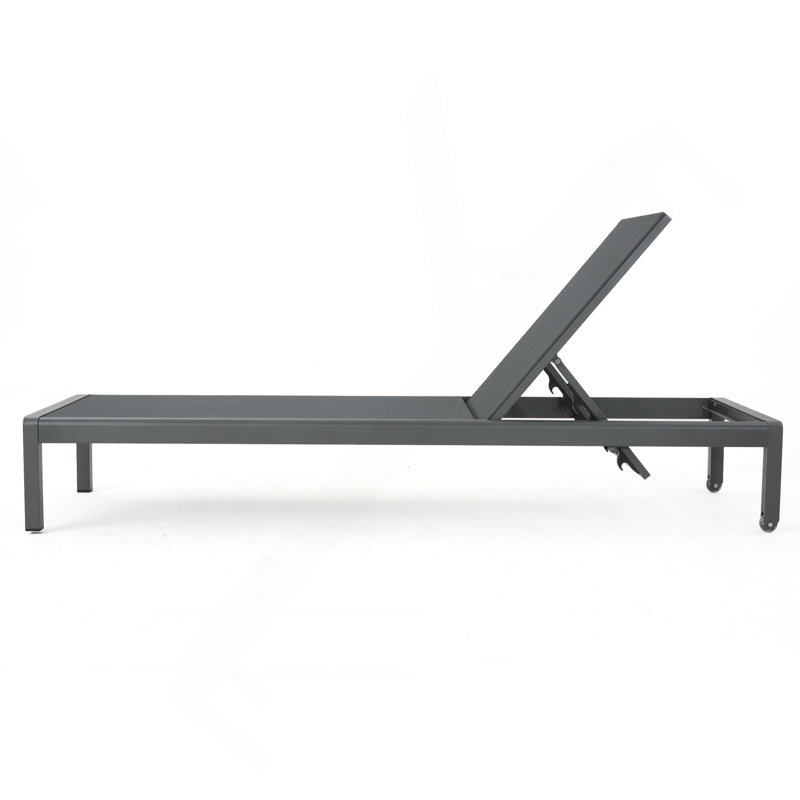 CAPE CORAL KD CHAISE LONGE GRIS (MP2) (ENSEMBLE DE 2), Gris, 2